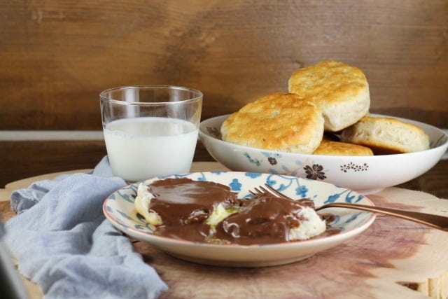 Recipe for Homemade Chocolate Gravy from MissintheKitchen.com