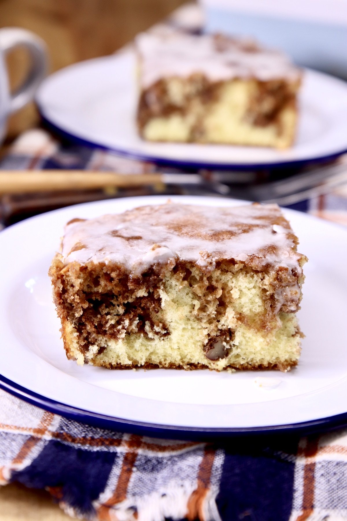 slices of coffee cake