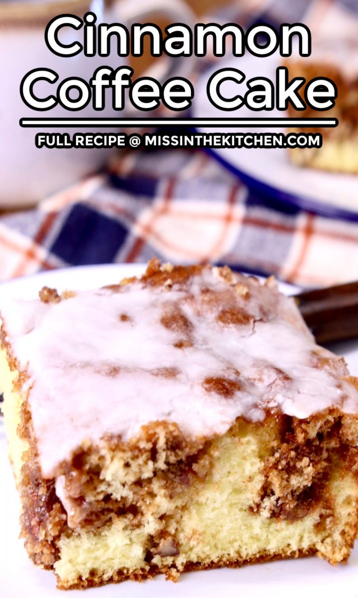 Cinnamon Coffee Cake Slice