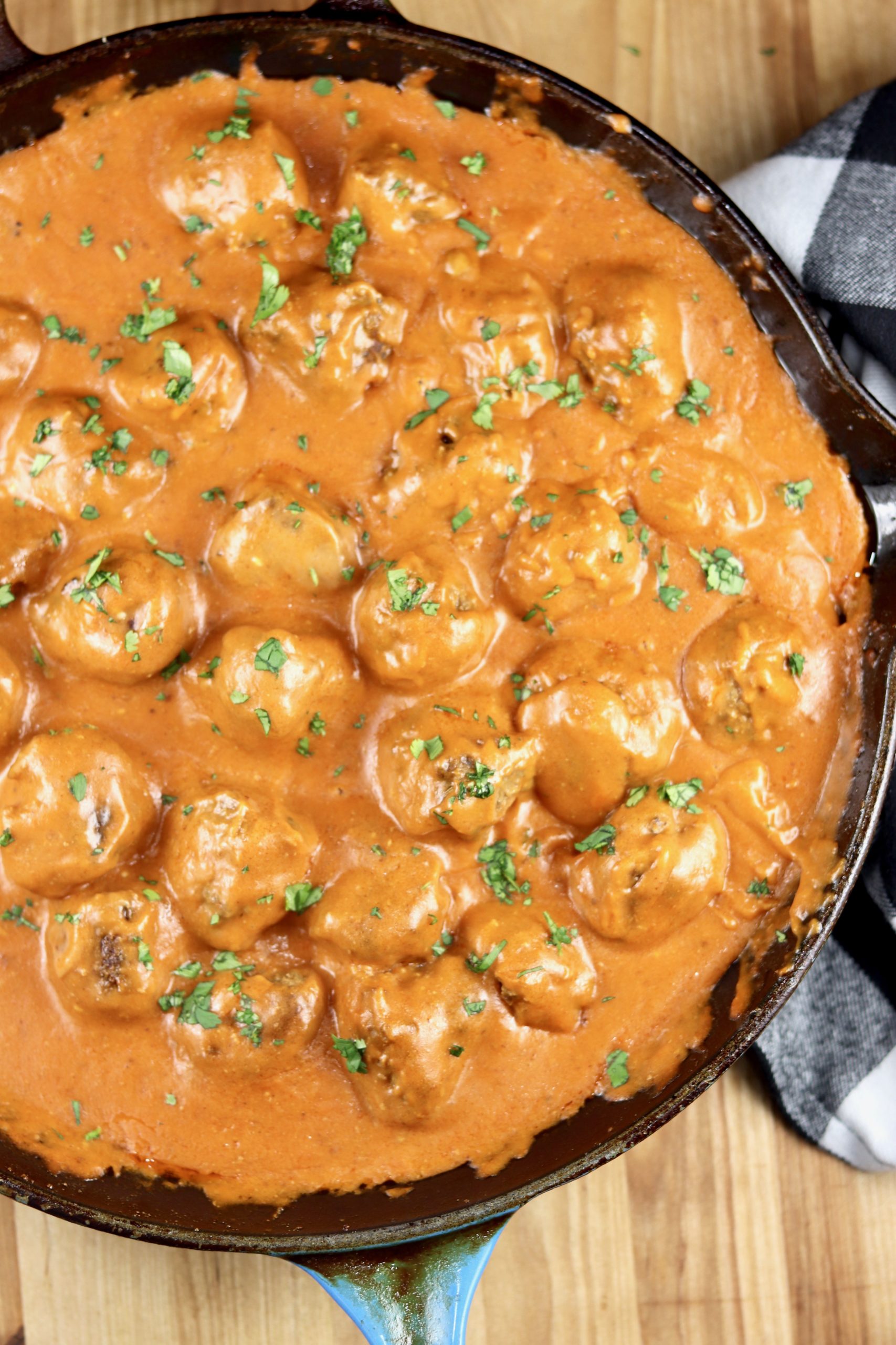 Skillet of Swedish Meatballs