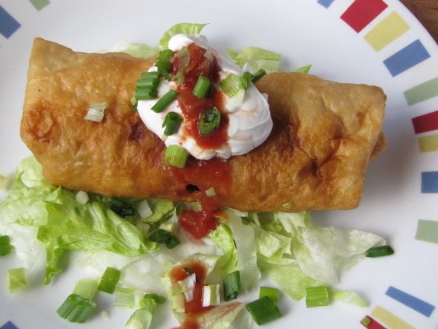 Easy Chimichangas