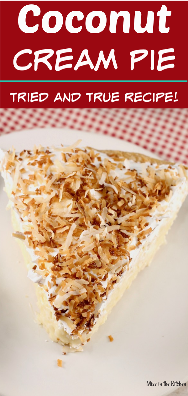 Coconut Cream Pie Recipe