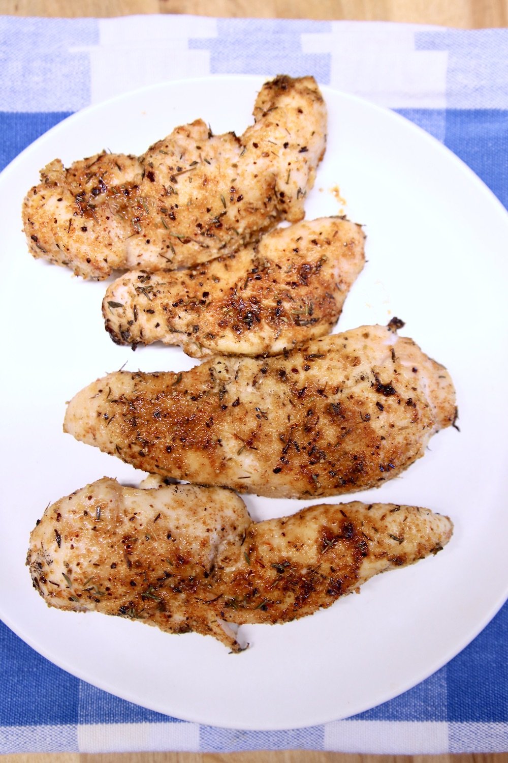 plate of 4 chicken tenders