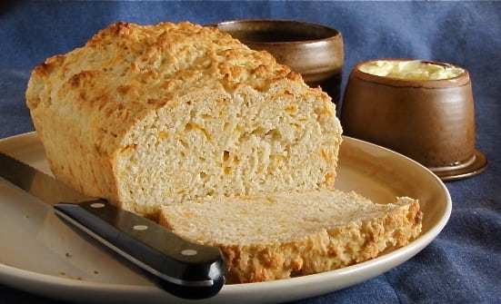 Colby-Jack Beer Bread