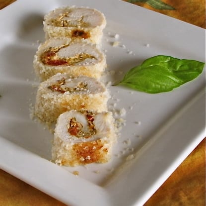 Pesto-Stuffed Chicken Rolls