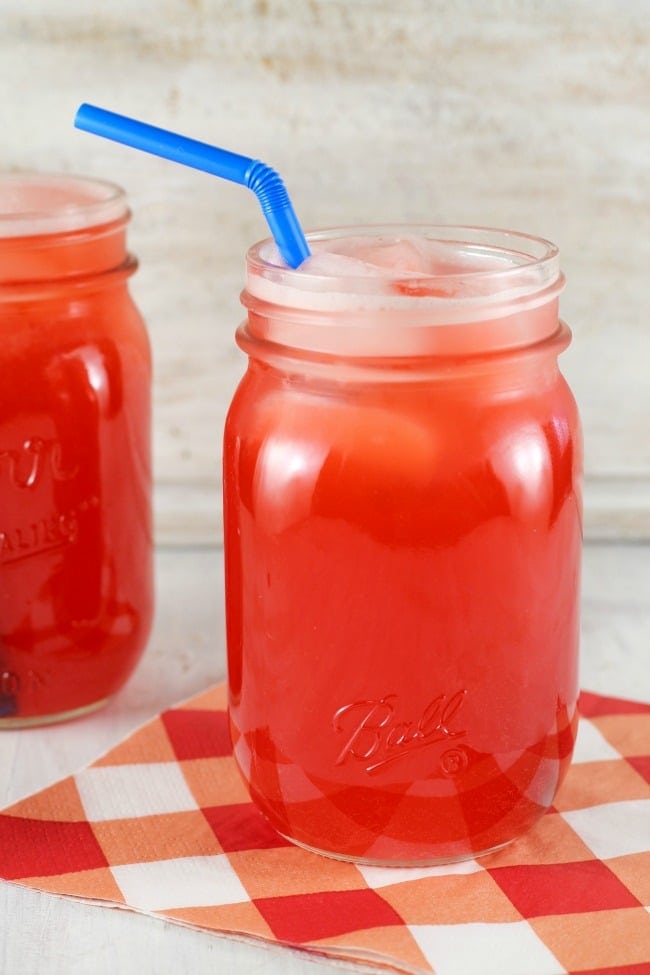 Easy Party Punch is perfect for any party and kid friendly! MissintheKitchen.com