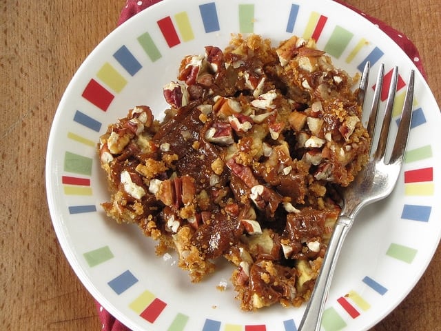 Caramel Apple Pie Bars