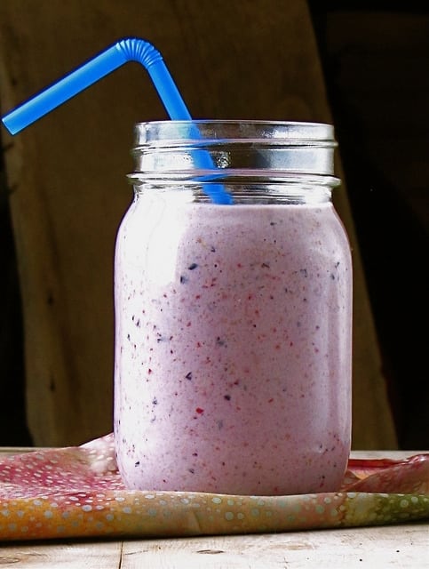 Triple Berry-Banana Power Smoothie