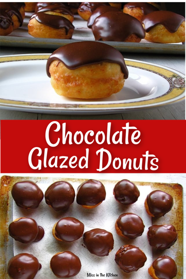 Chocolate Glazed Donuts