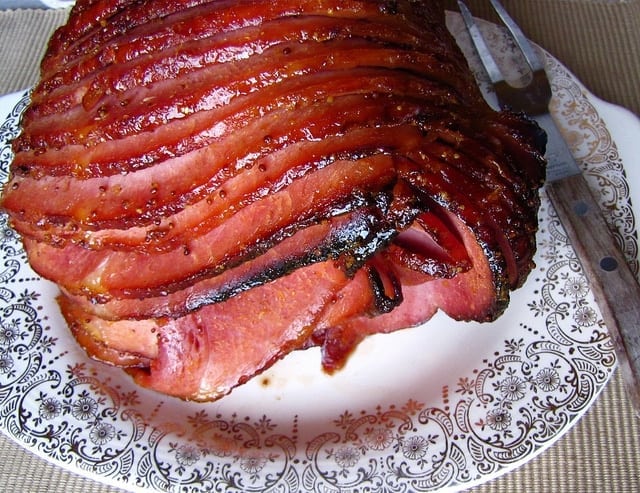 Honey Orange Glazed Ham