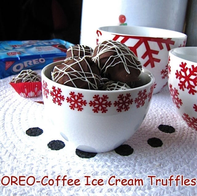 OREO-Coffee Ice Cream Truffles | Miss in the Kitchen