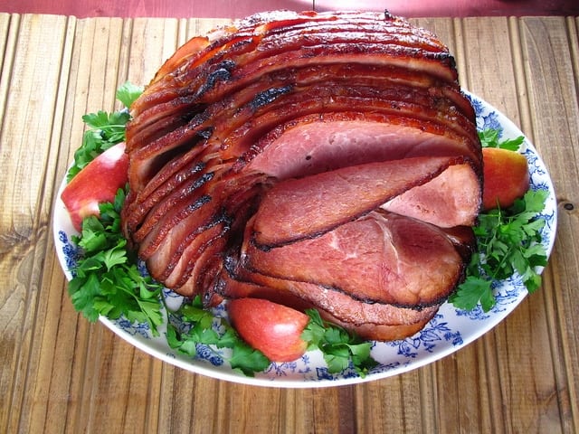 Petit Jean Apple Glazed Easter Ham | Miss in the Kitchen