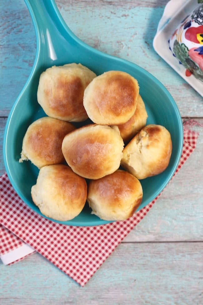 Bowl of Angel Rolls