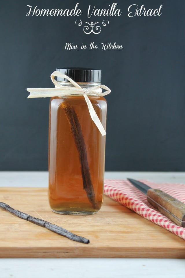 homemade vanilla extract