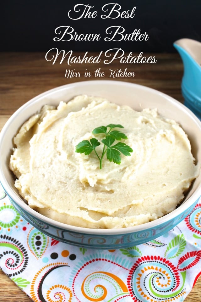 The Best Brown Butter Mashed Potatoes