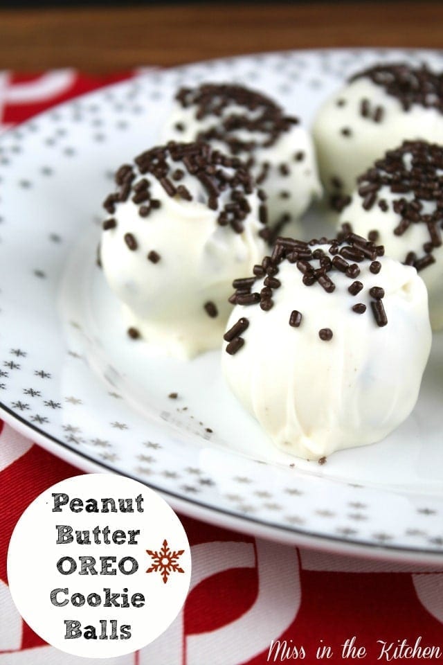 Peanut Butter OREO Cookie Balls