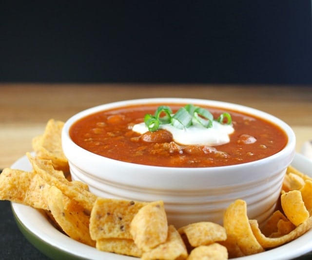 Quick & Easy Crock Pot Chili