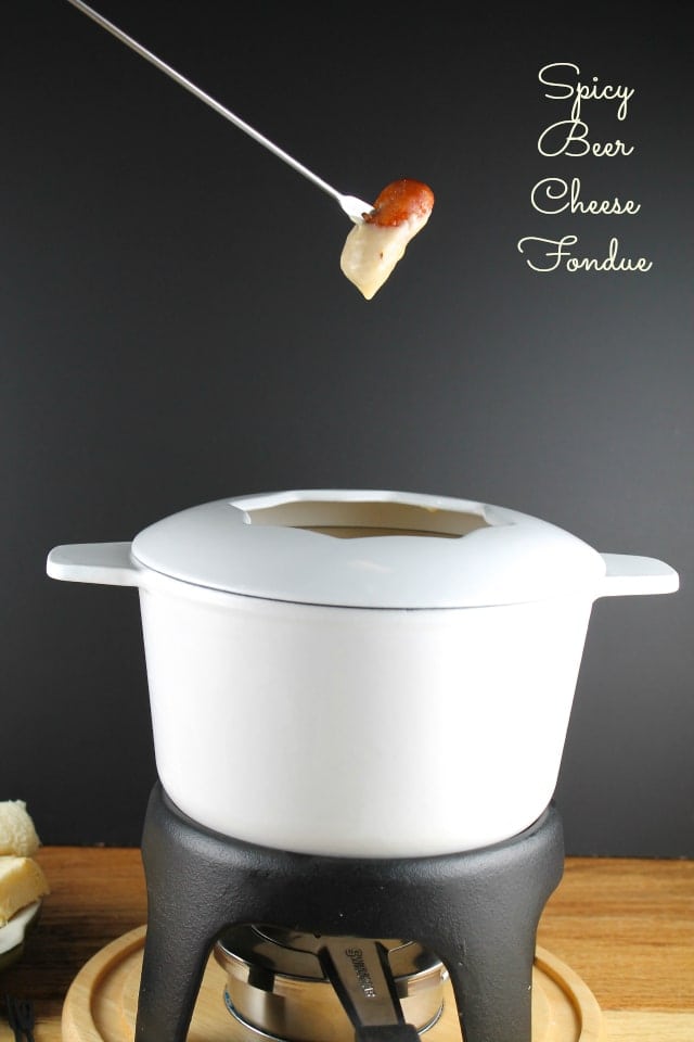 Spicy Beer-Cheese Fondue from Miss in the Kitchen