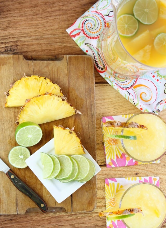 pineapple margaritas miss in the kitchen
