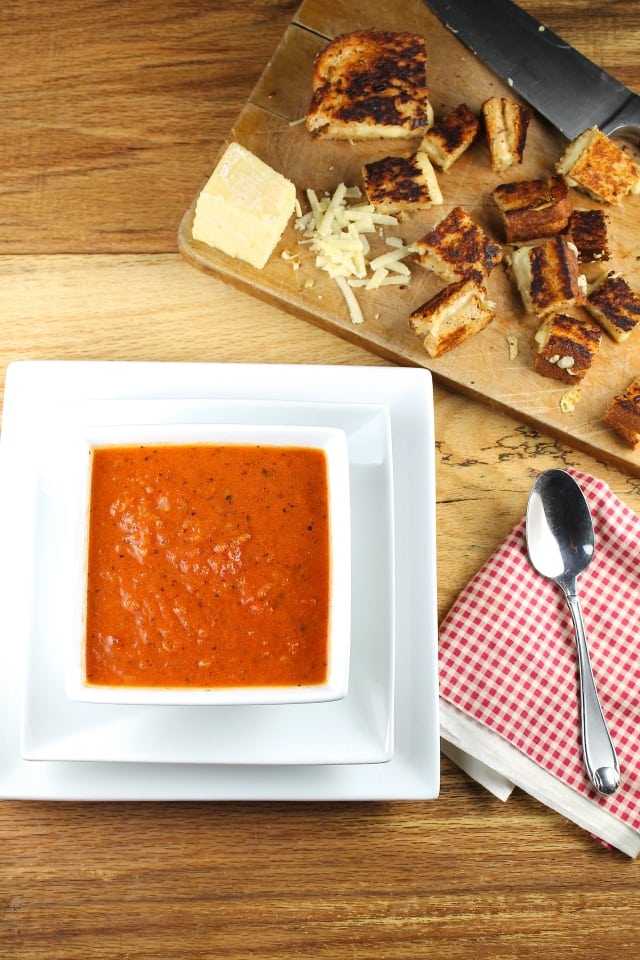 grilled cheese and tomato soup