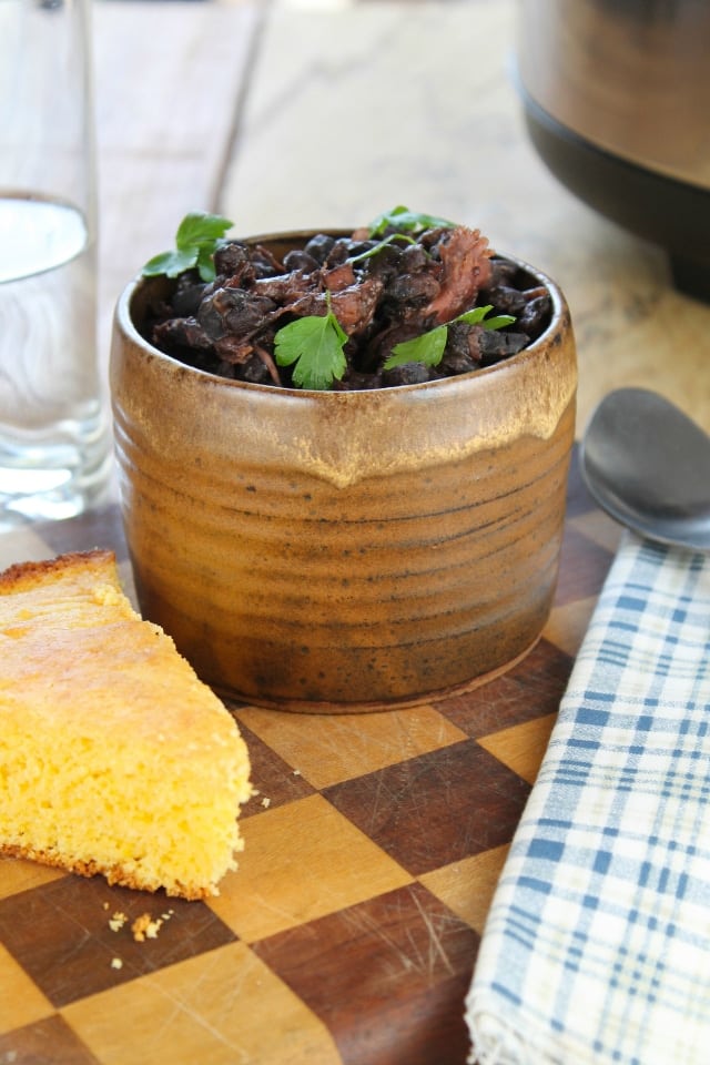 Slow Cooker Black Beans from Miss in the Kitchen