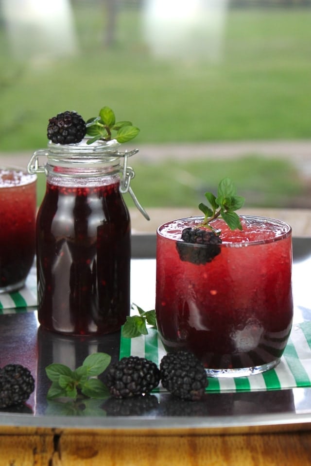 Blackberry Mint Julep