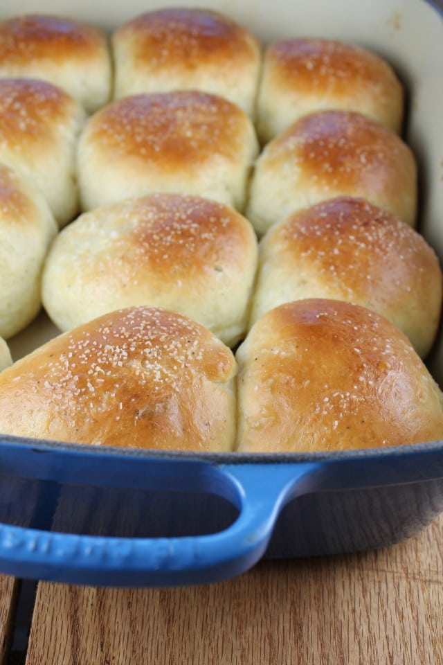 Rosemary Brioche Rolls