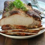 Bacon Fat Rubbed Pork Loin