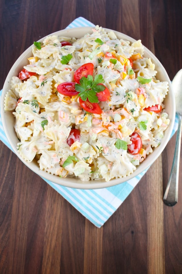 Easy Pasta Salad Miss in the Kitchen