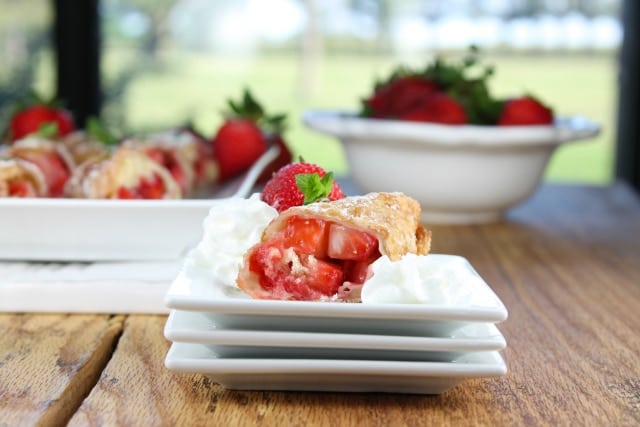 Strawberry Shortcake Egg Rolls 2
