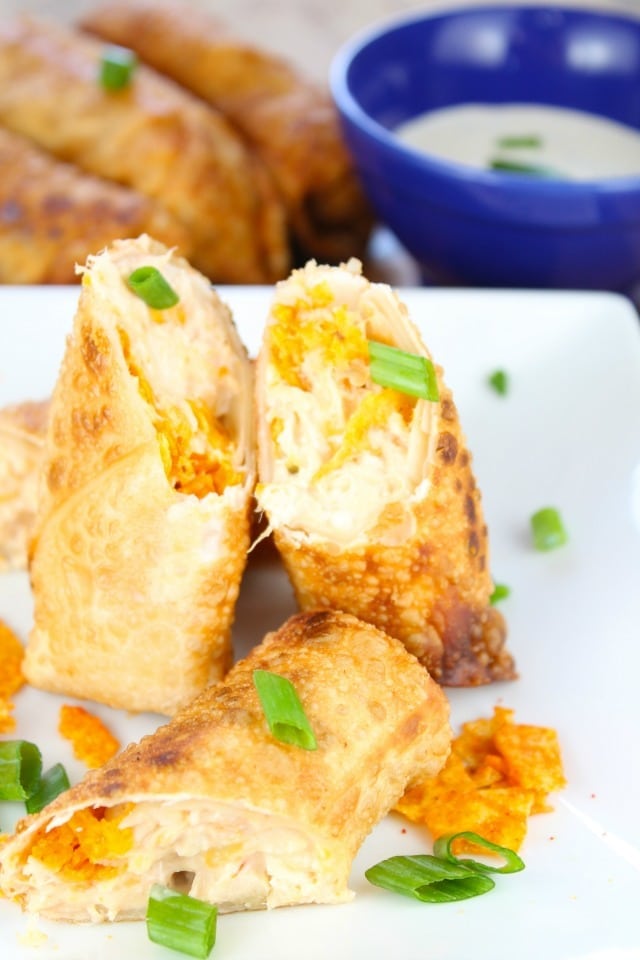 Doritos Chicken Egg Rolls :: Miss in the Kitchen