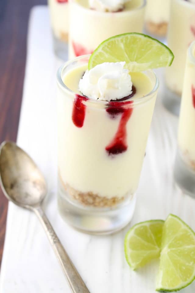 No-Bake Lime Cheesecake from missinthektichen.com
