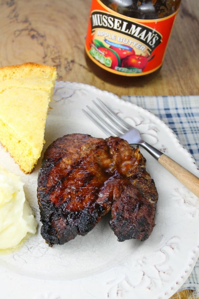 Sweet and Spicy Barbecue Pork Chops | miss in the kitchen