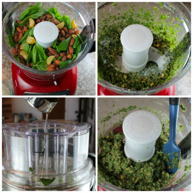 pesto collage