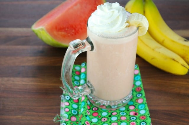 Banana Watermelon Smoothie miss in the kitchen