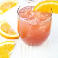 Orange wine punch