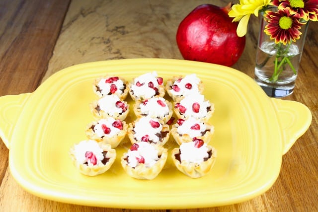 Pomegranate Chocolate Tarts Recipe Miss in the Kitchen