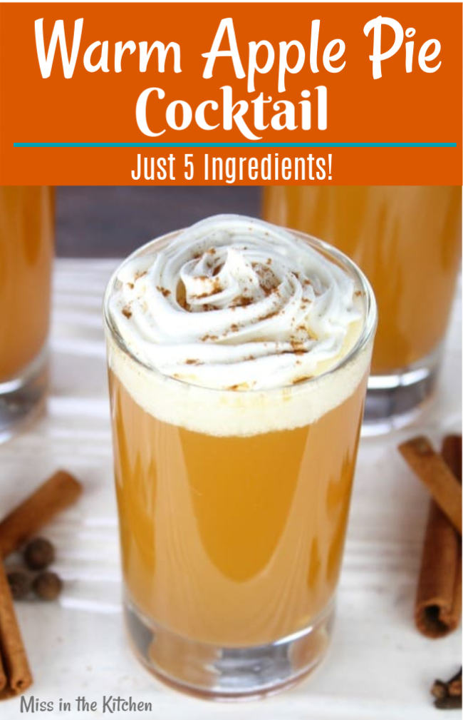 How to Make Warm Apple Pie Cocktails