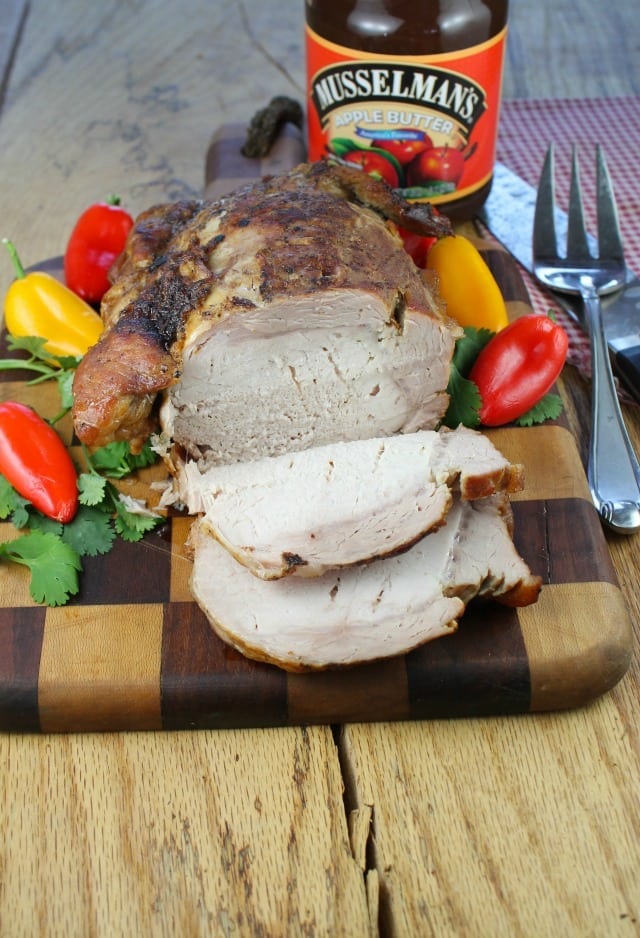 Apple Butter Braised Pork Loin