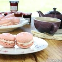 Macarons with Champagne Buttercream Recipe from Miss in the Kitchen