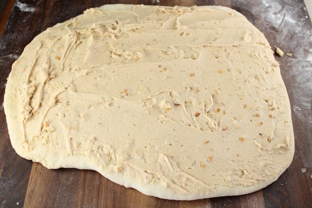Filling for Peanut Butter Sweet Rolls from missinthekitchen