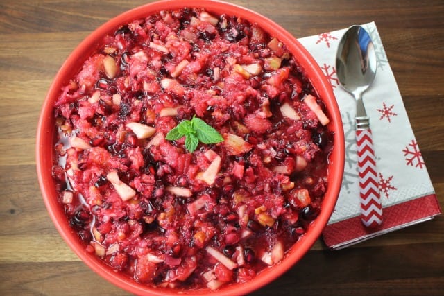 Cranberry Salad Recipe from Miss in the Kitchen