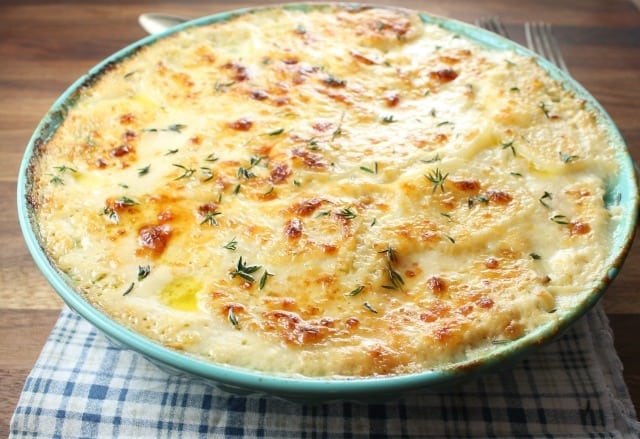 Potato Gratin Recipe for Progressive Eats from Miss in the Kitchen