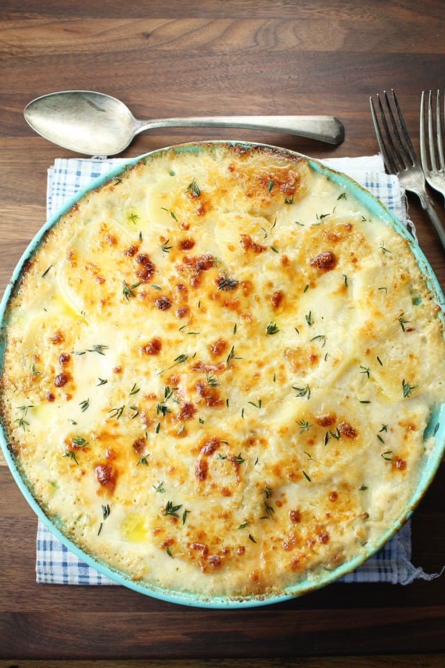 Potato Gratin Recipe from Miss in the Kitchen