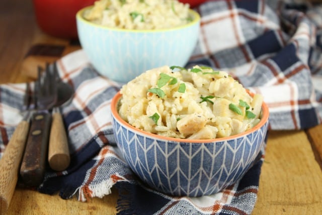 Chicken and Rice Casserole Bowls from MissintheKitchen