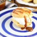 Salted Caramel Sauce from Salted TV is a rich and delicious sauce to elevate your favorite desserts! Recipe at MissintheKitchen.com
