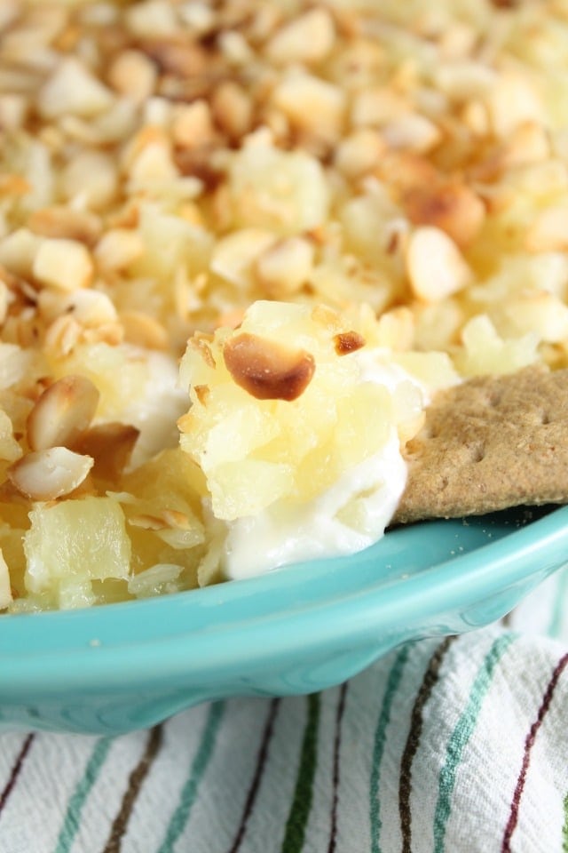 Pineapple Cream Cheese Dip ~ Miss in the Kitchen