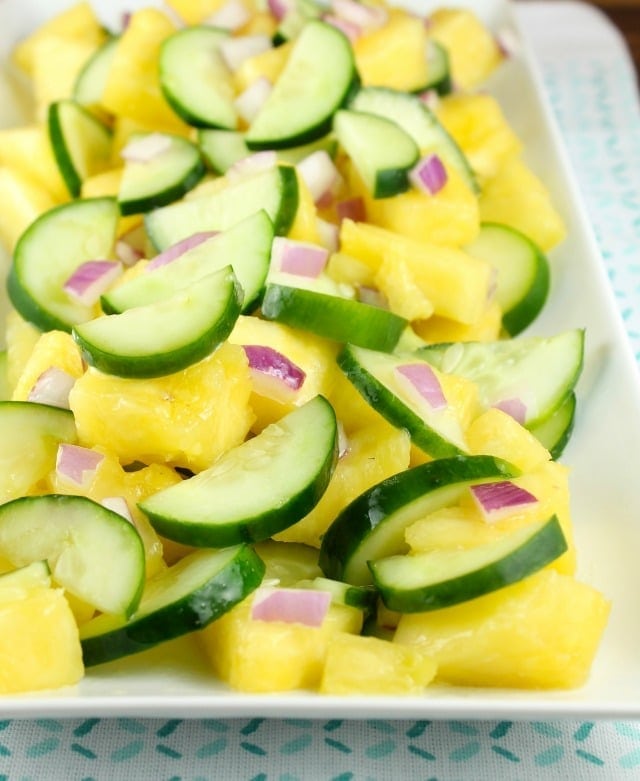 Pineapple Cucumber Salad Recipe Miss in the Kitchen