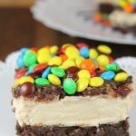 Peanut Butter Cheesecake Brownies Recipe from MissintheKitchen.com