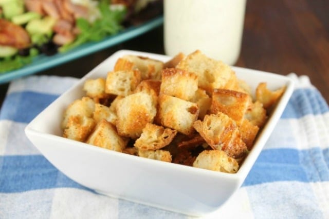 How to Cook Bacon ~ Bacon Croutons